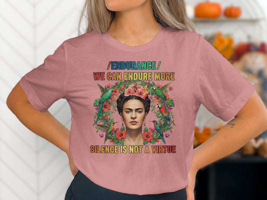 Endurance More Silence Is Not a Virtue Graphic Tee product