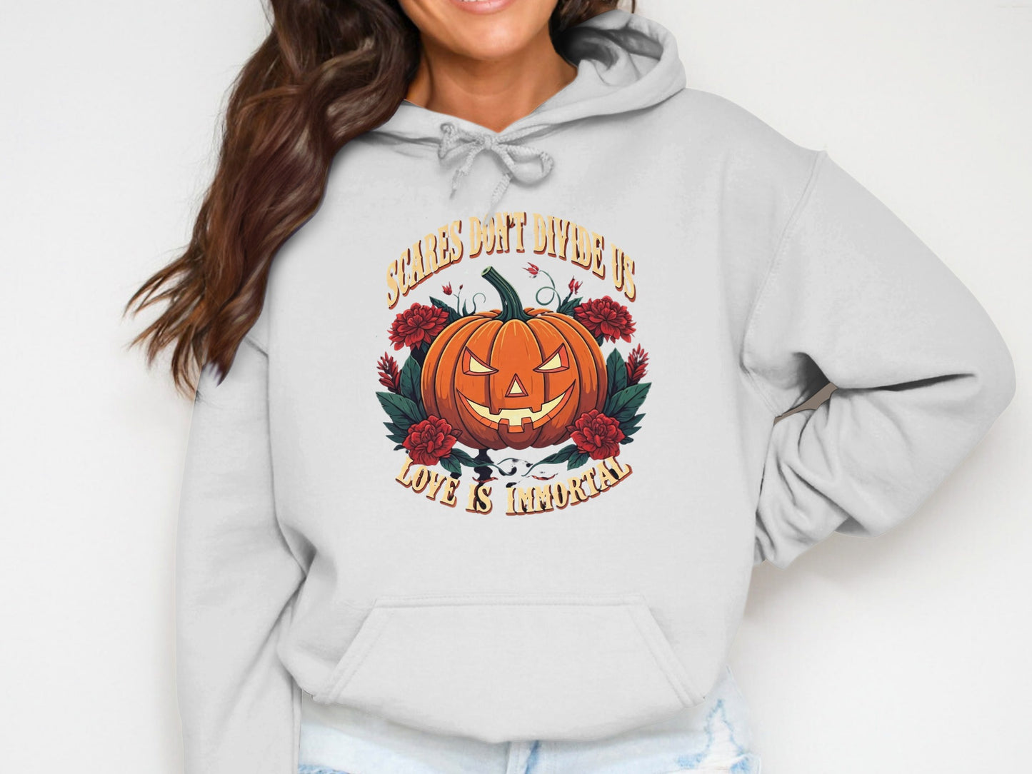 Scares Don't Divide Us Love Is Immortal Hoodie product