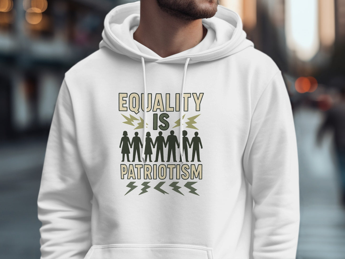 Equality Is Patriotism Graphic Hoodie product