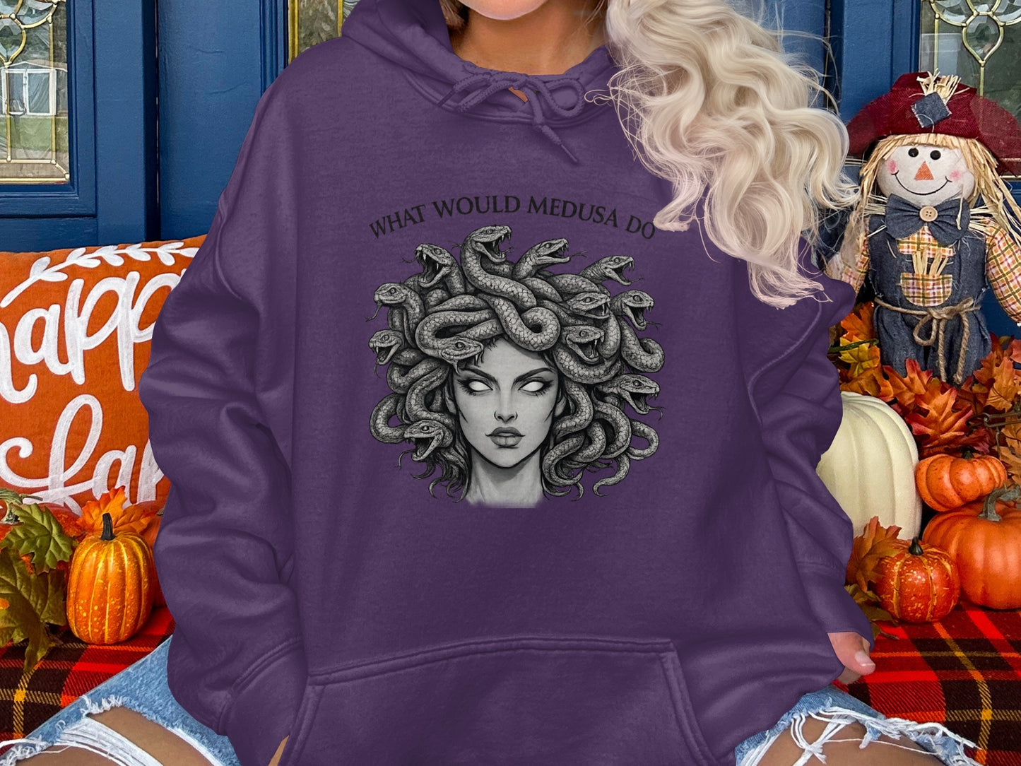 What Would Medusa Do Snake Hair Greek Mythology T-Shirts