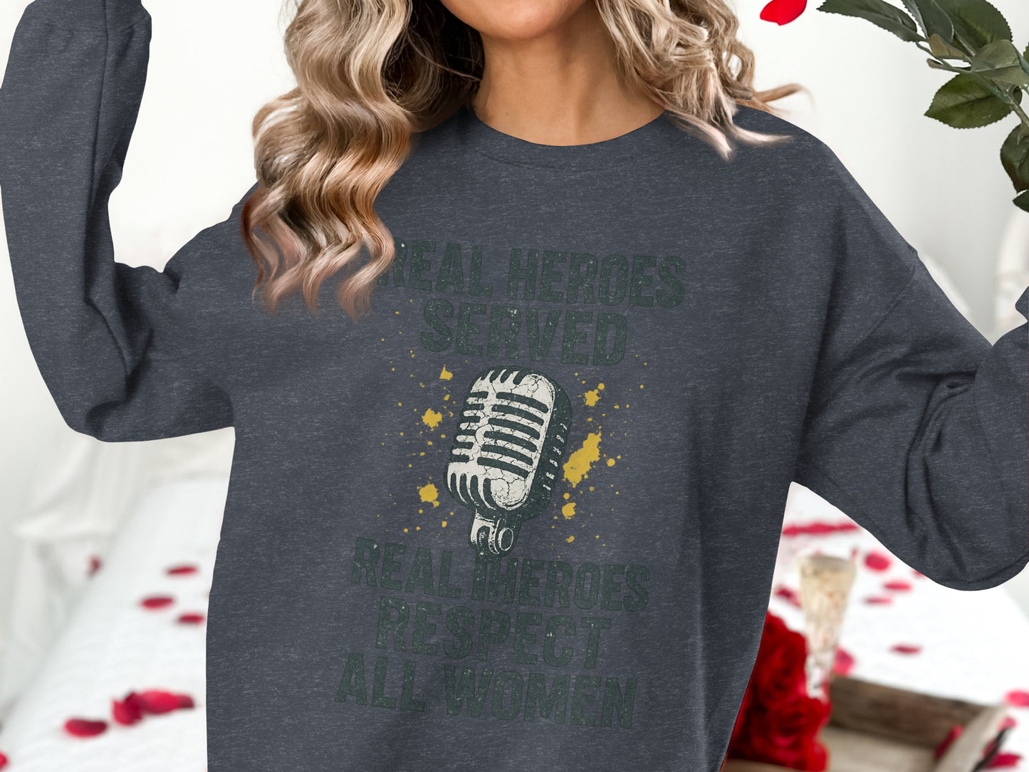 Real Heroes Respect All Women Long Sleeve product