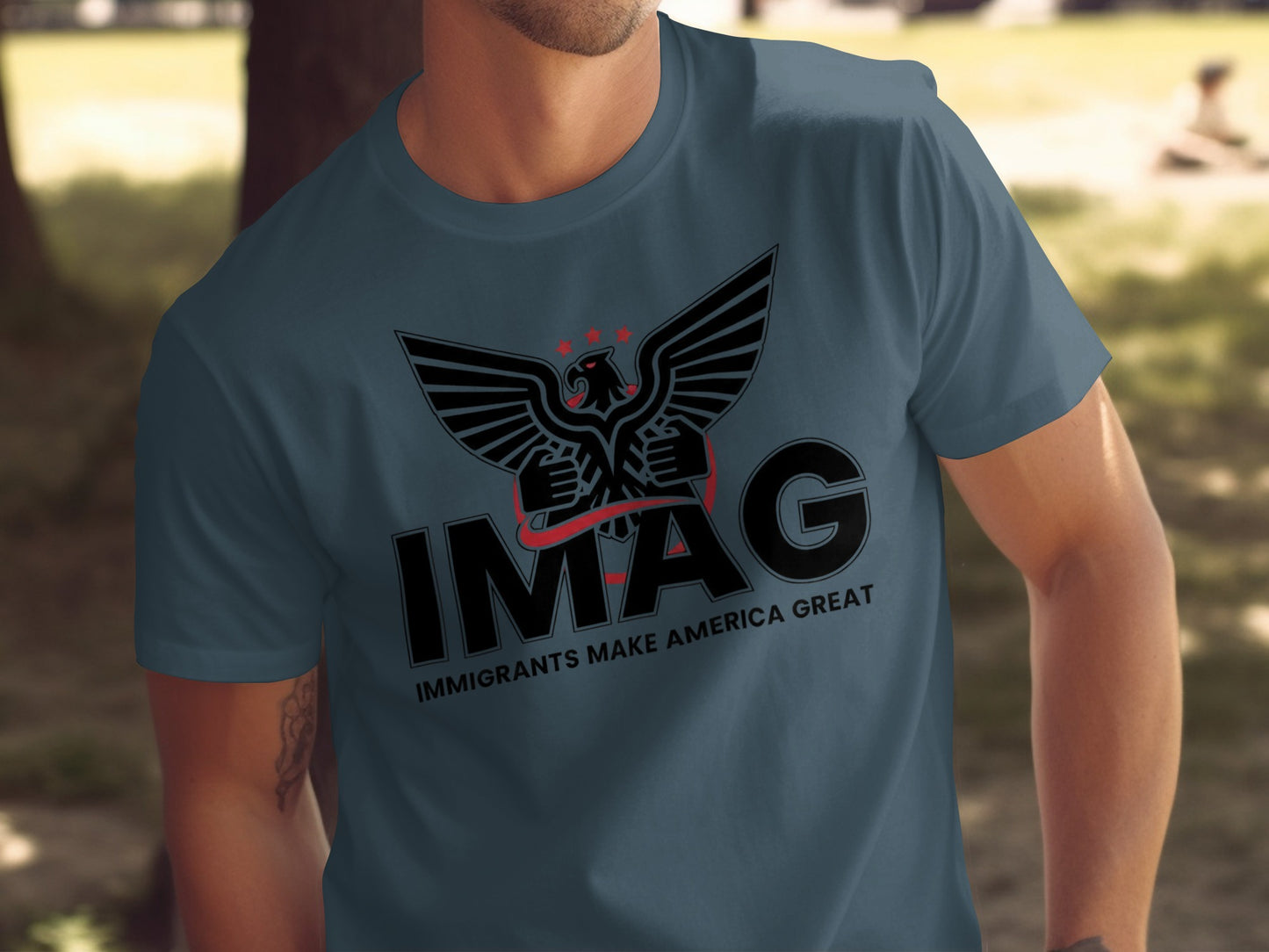 Immigrants Make America Great T-shirt product