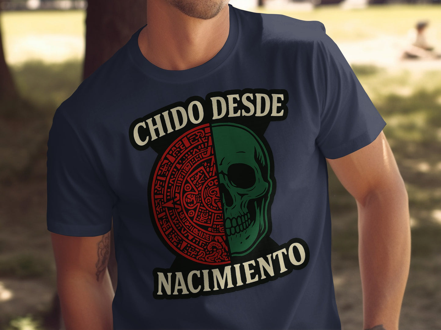 Chido Desde Nacimiento Skull Graphic T-shirt product type