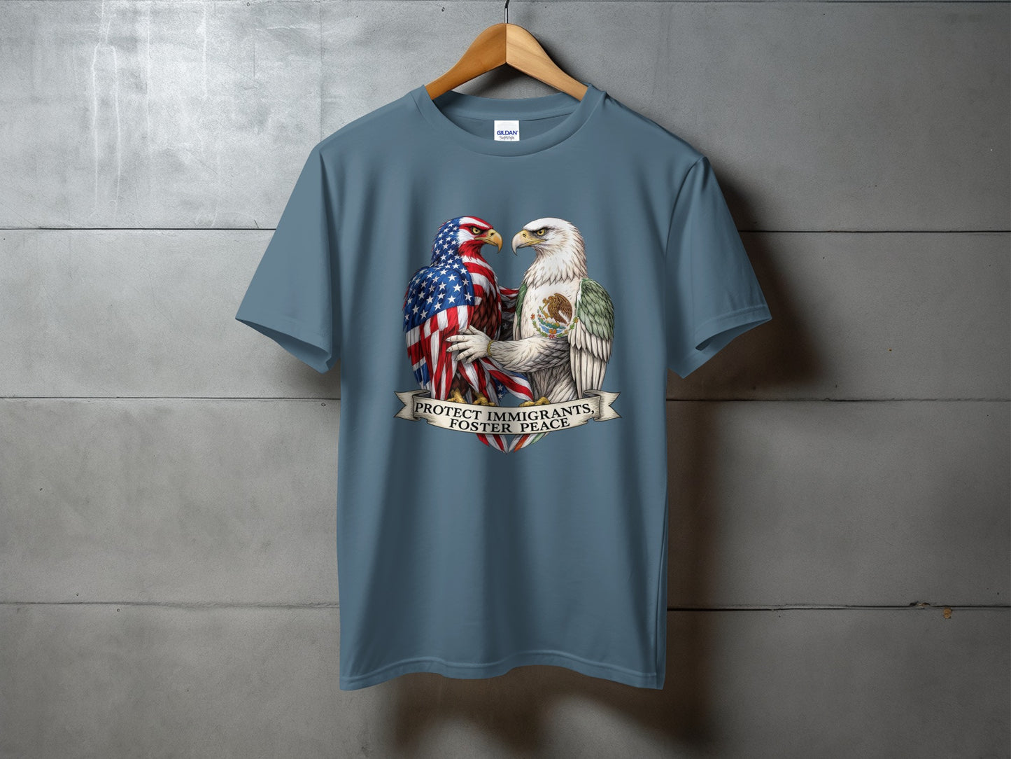Protect Immigrants Foster Peace Design T-Shirt product
