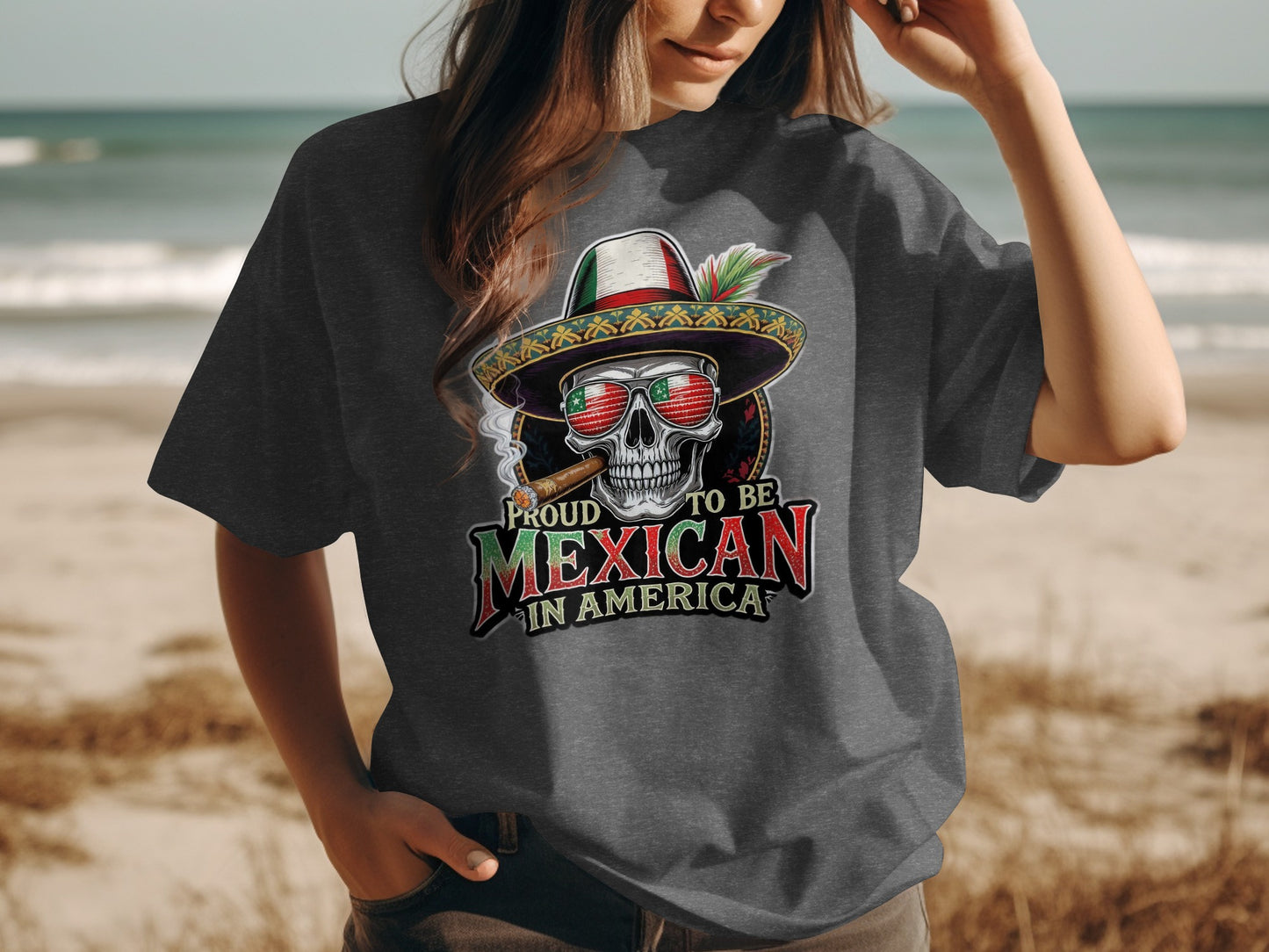 Proud To Be Mexican In America Graphic T-shirt product type