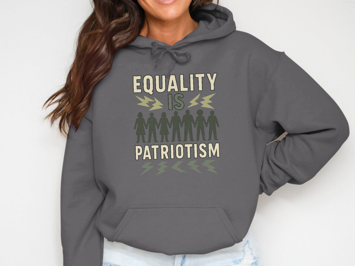Equality Is Patriotism Graphic Hoodie product