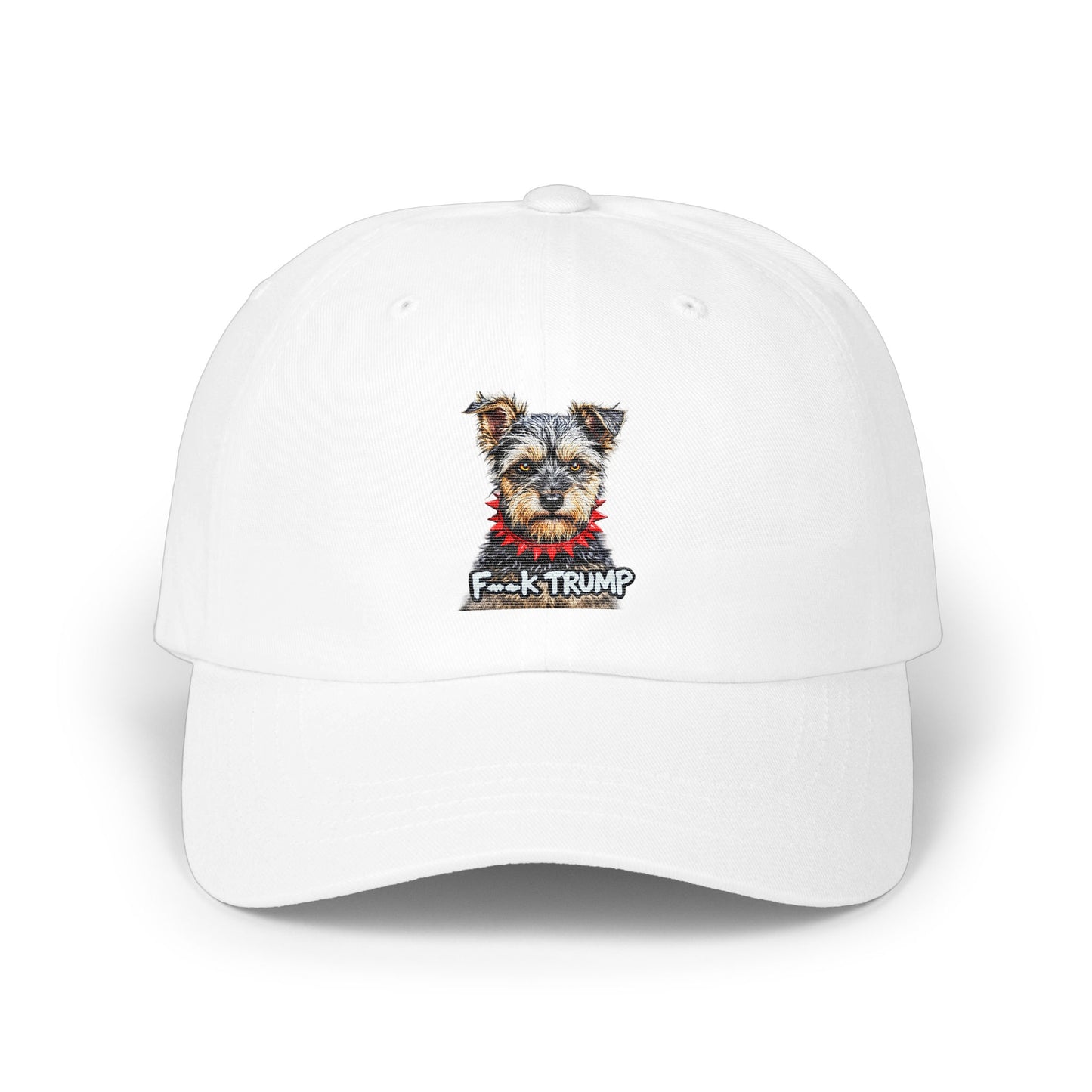 F--k Trump with Small Dog Embroidered Hat product