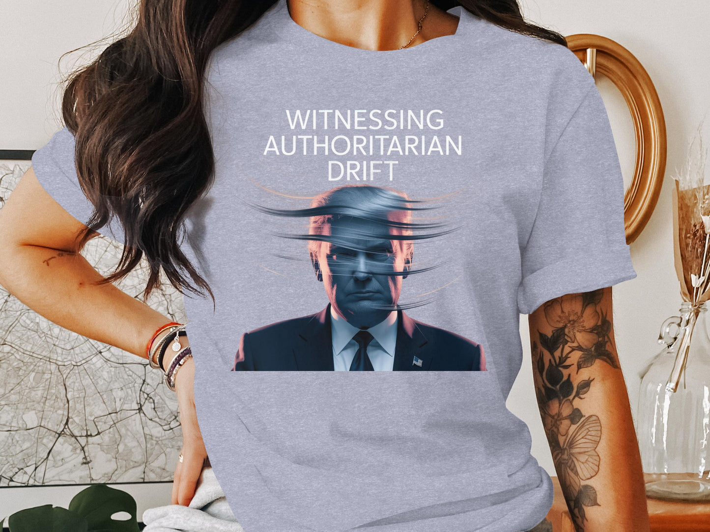 Witnessing Authoritarian Drift Graphic T-shirt product type