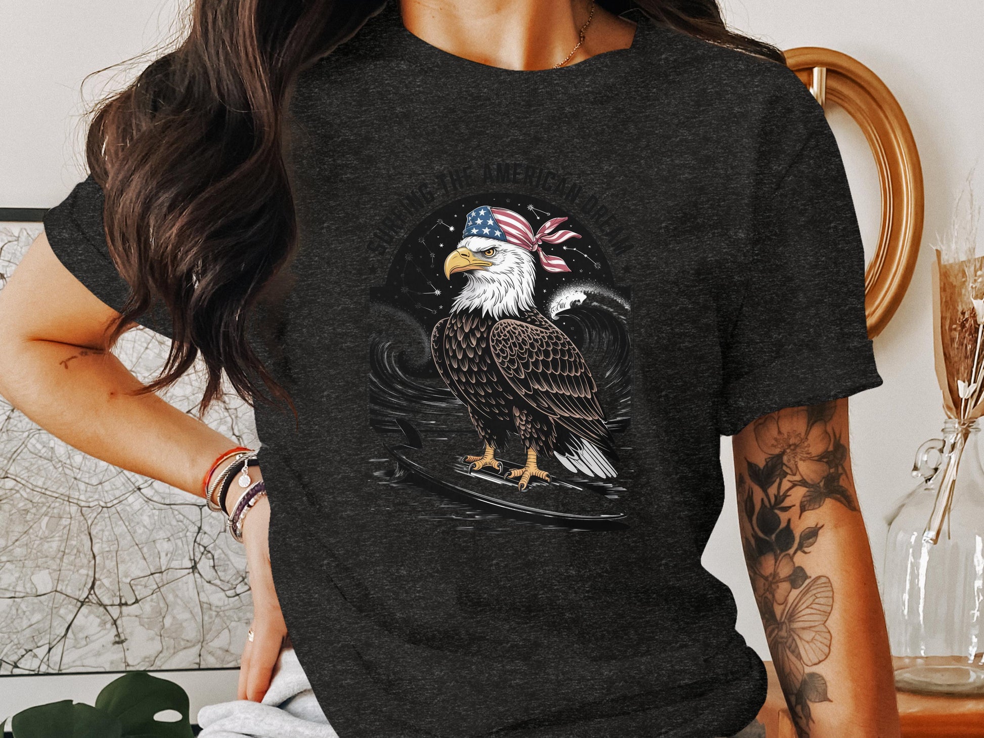 American Eagle Patriotic Design Graphic T-shirt product type