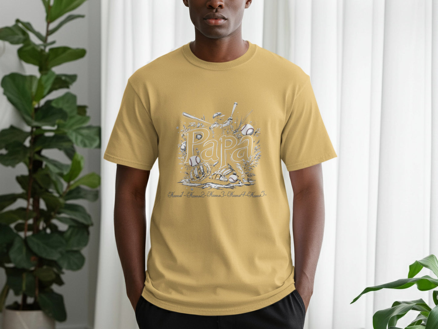 Papa The Man The Legend Graphic T-shirt product