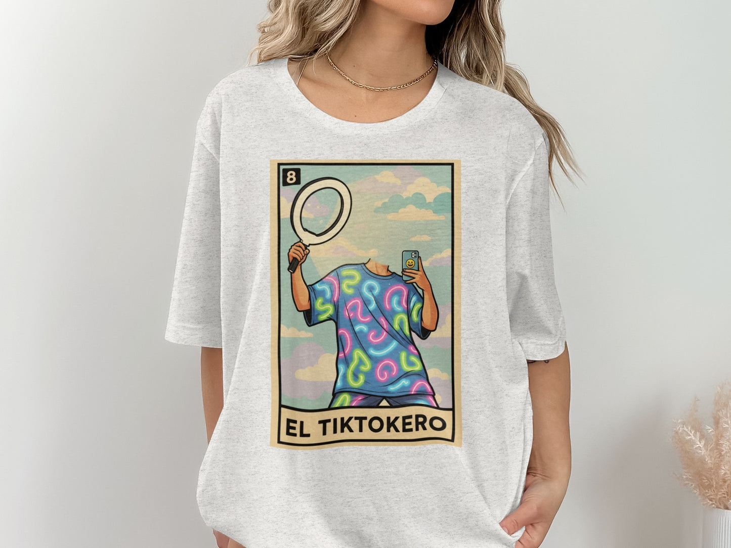 El Tiktokero Unique Graphic Art T-Shirt product type