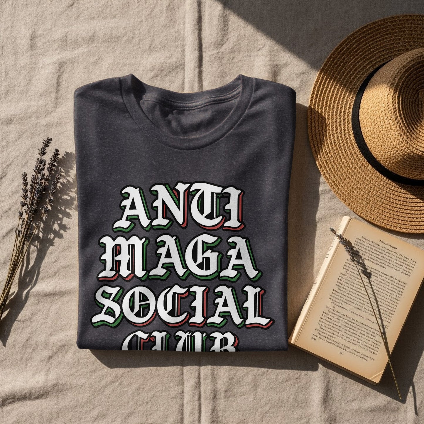 Anti Maga Social Club Graphic T-Shirt Casual Fashion product
