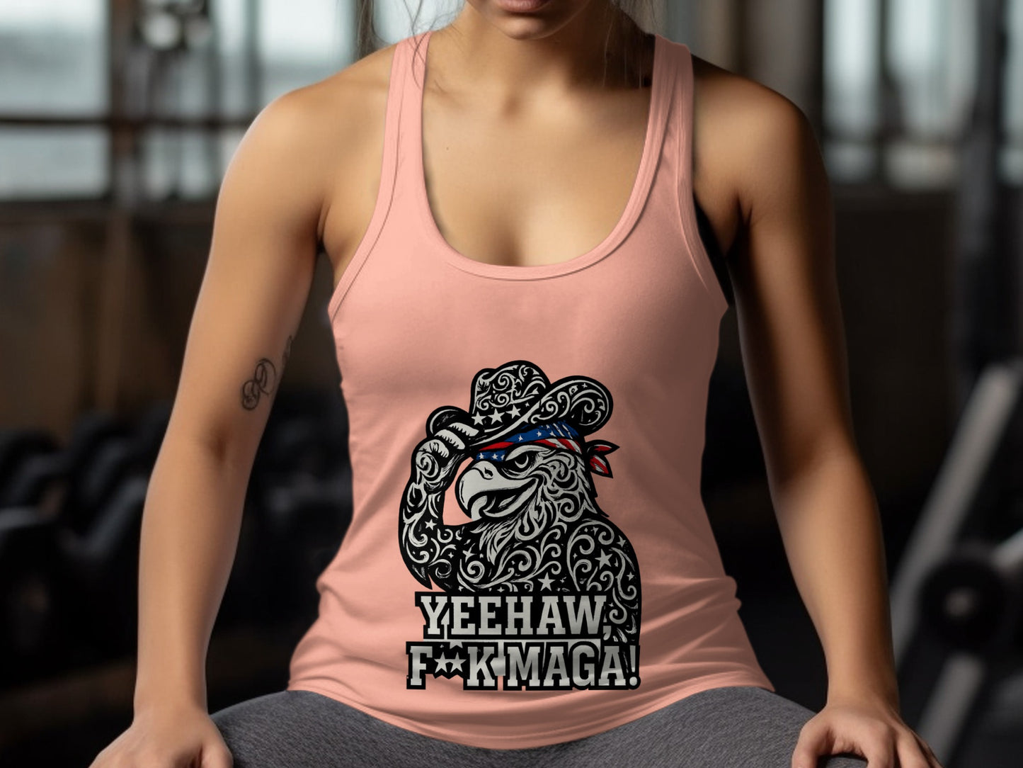 Yeehaw F**k Maga Unique Political Statement product