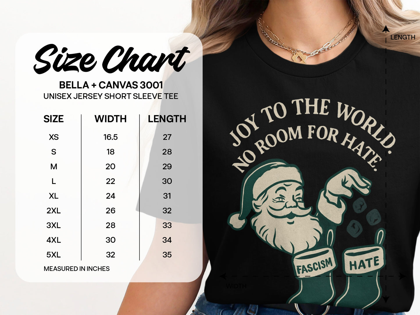 Joy to the World No Room for Hate T-Shirt