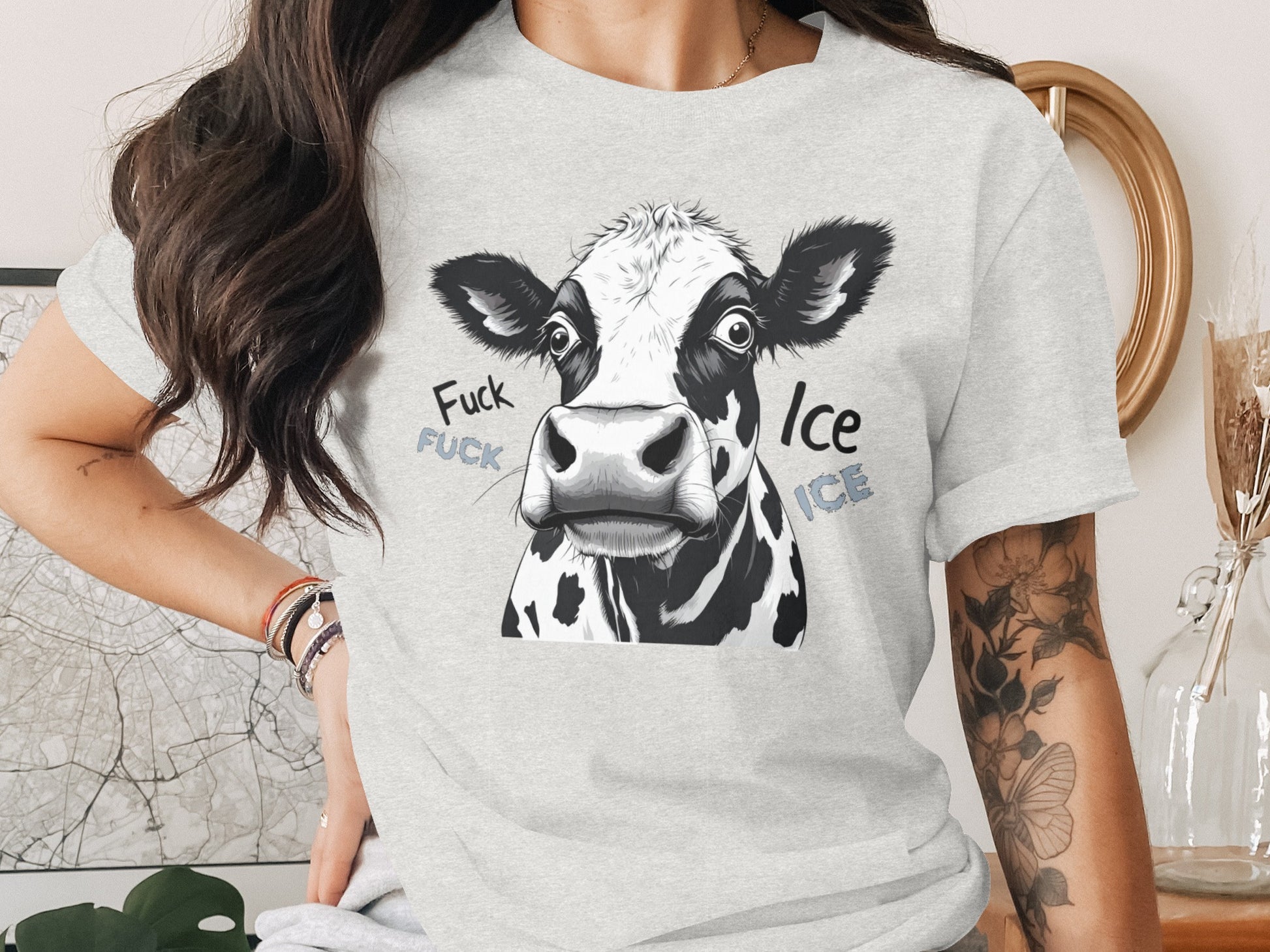 Funny Cow Ice Cream Lovers Shirt product type