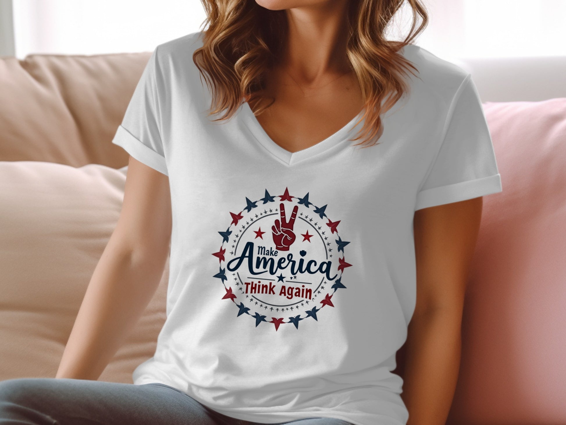 Make America Think Again Women's T Shirt product type