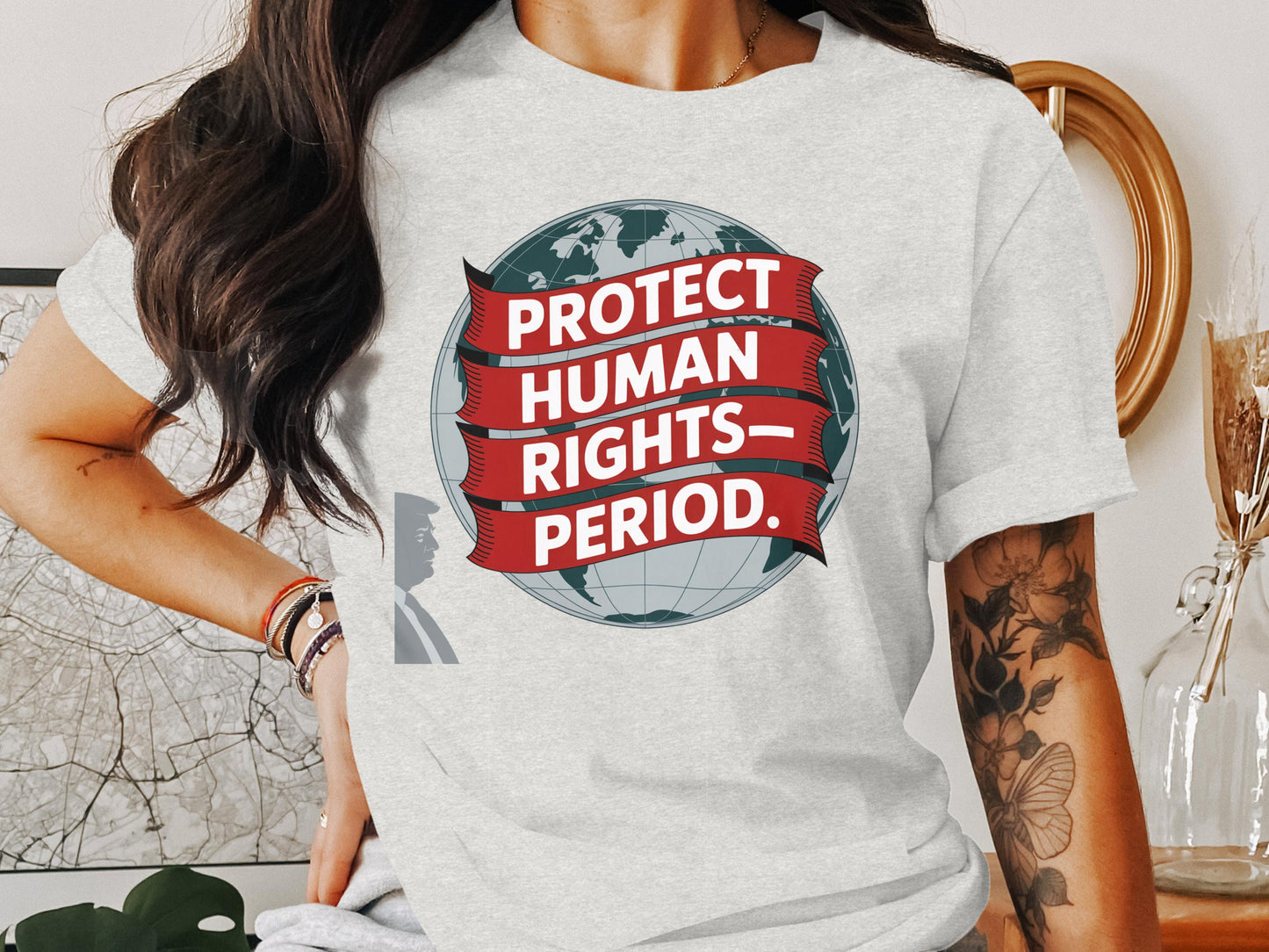 Protect Human Rights Period Graphic T-shirt product type