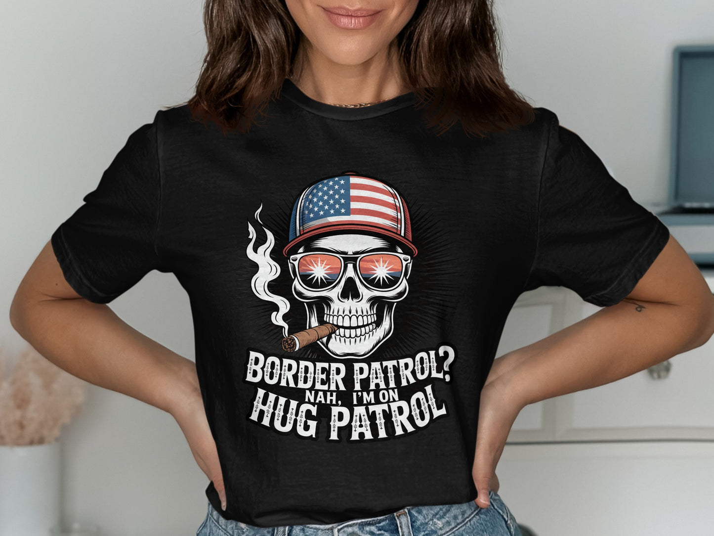 Border Patrol Nah I'm on Hug Patrol T-shirt product type