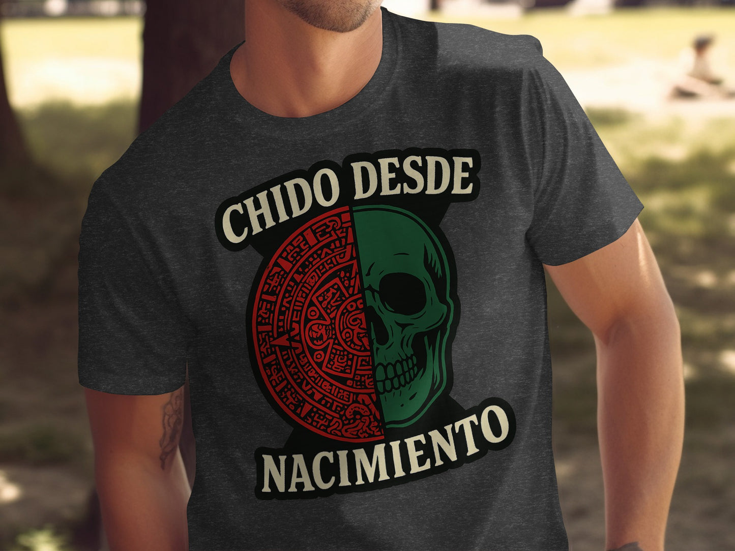 Chido Desde Nacimiento Skull T-Shirt product type
