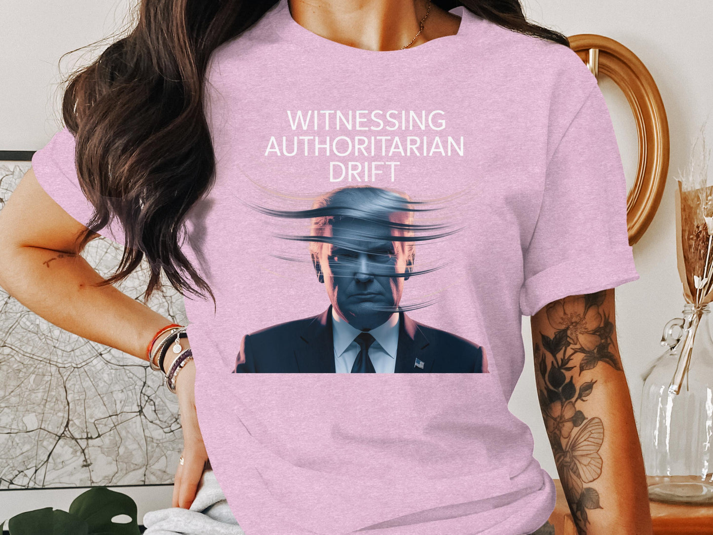 Witnessing Authoritarian Drift Graphic T-Shirt product