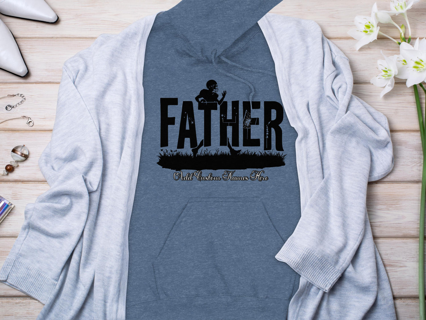 Father Child Quotes Humor Hero Hoodie product