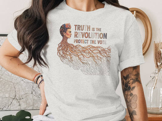 Truth Is The Revolution Protect The Vote Shirt Product