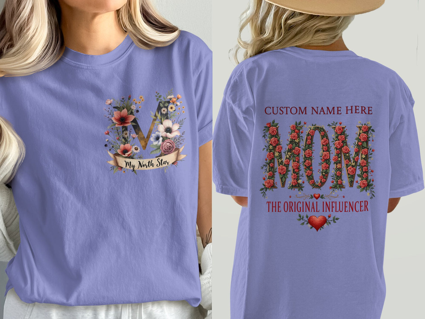 My North Star Custom Name Mom Shirt product type