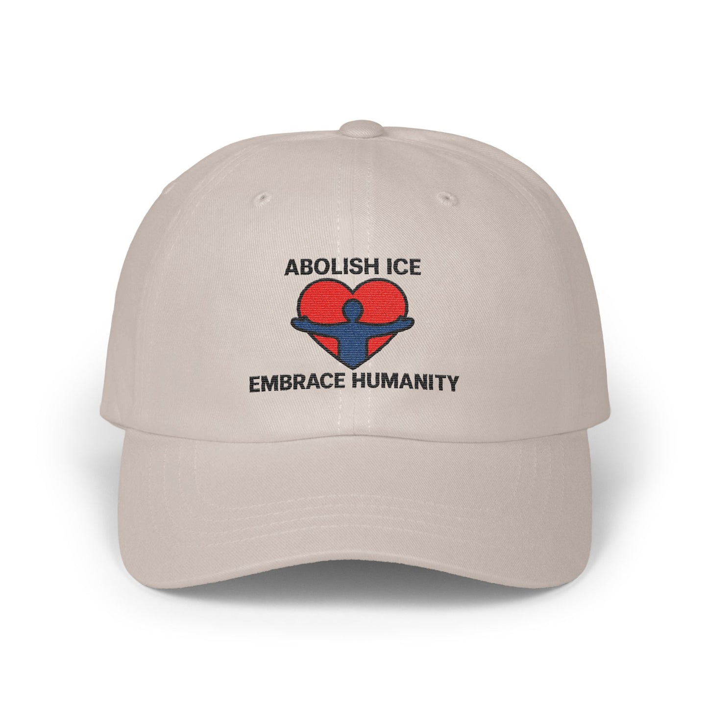 Abolish ICE Embrace Humanity Design Cap product type