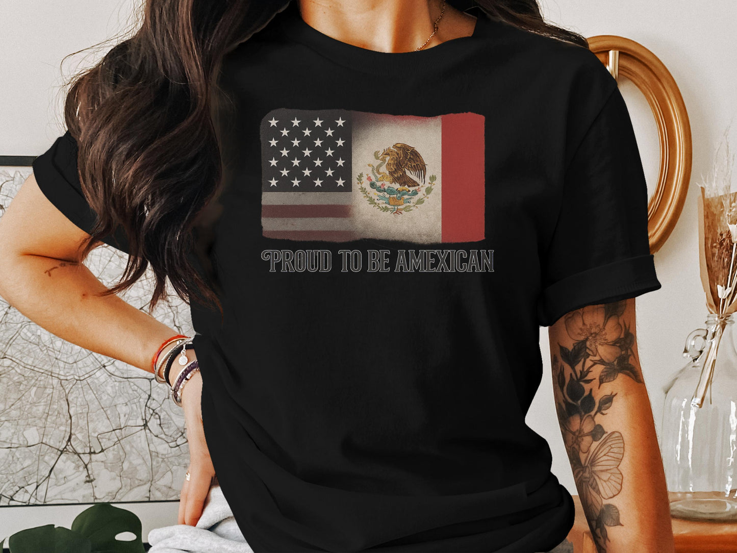 Proud to be Amexican Printed T-shirt product type