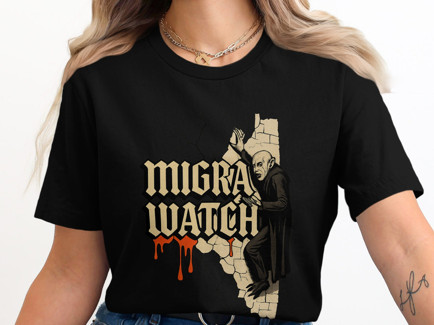 Migra Watch Vampire Graphic T-Shirt product type