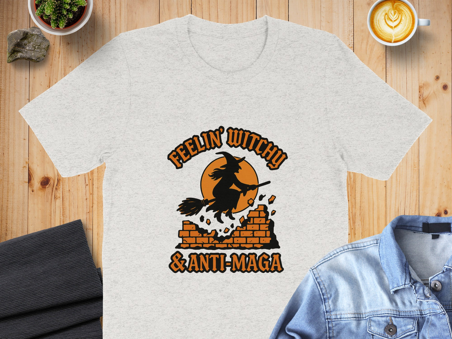 Feelin' Witchy Anti-Maga Graphic Printed T-shirt product