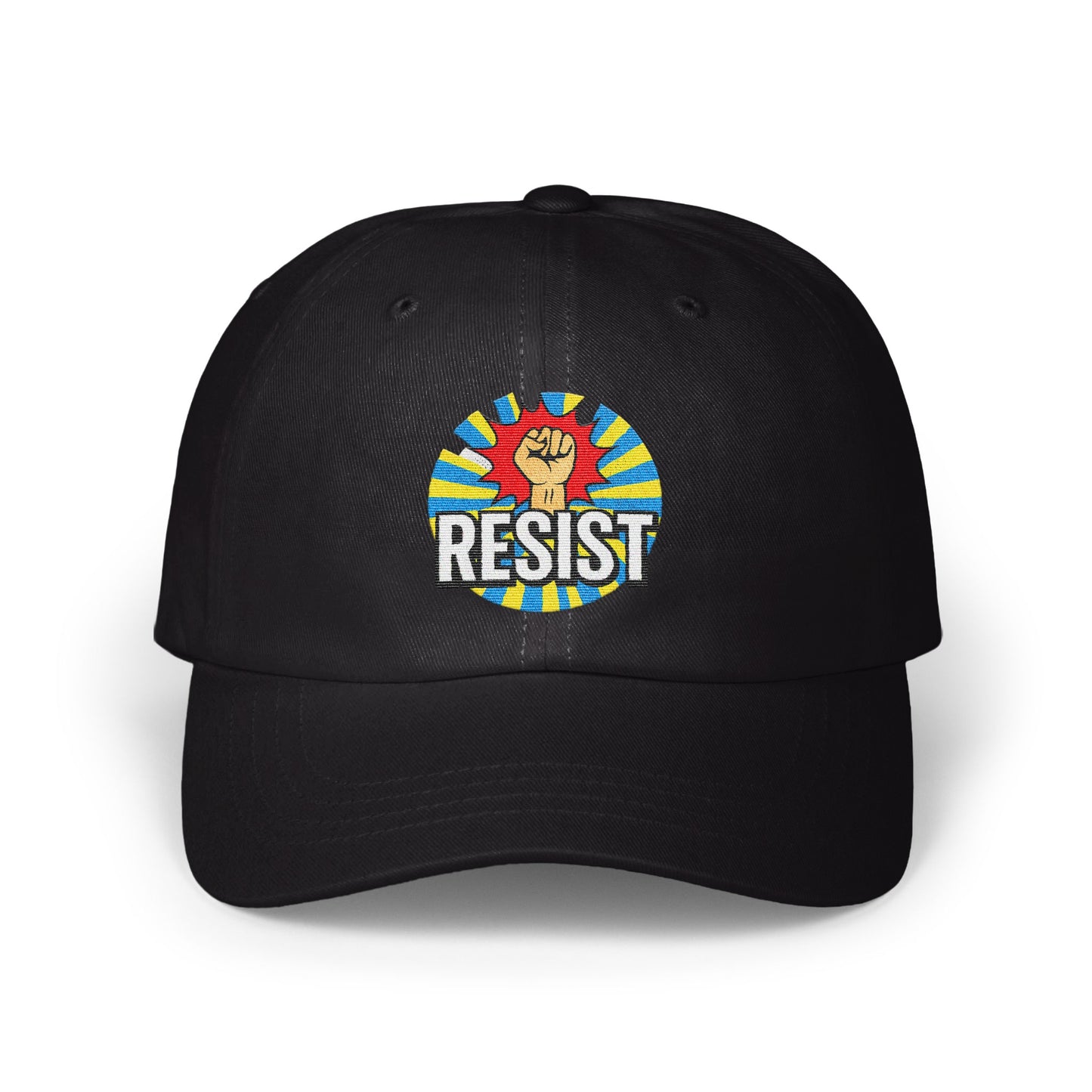 Bold Resist Fist Emblem Unisex Cap product type
