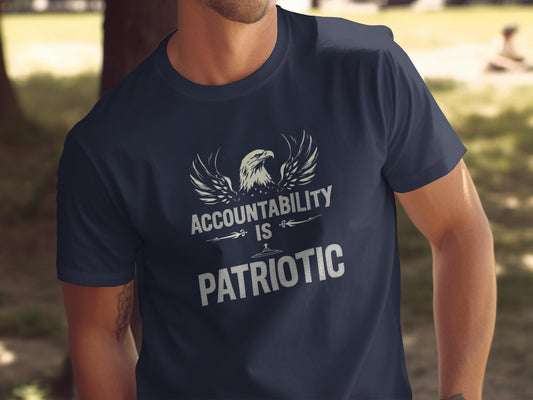 Accountability Is Patriotic Graphic T-Shirt product