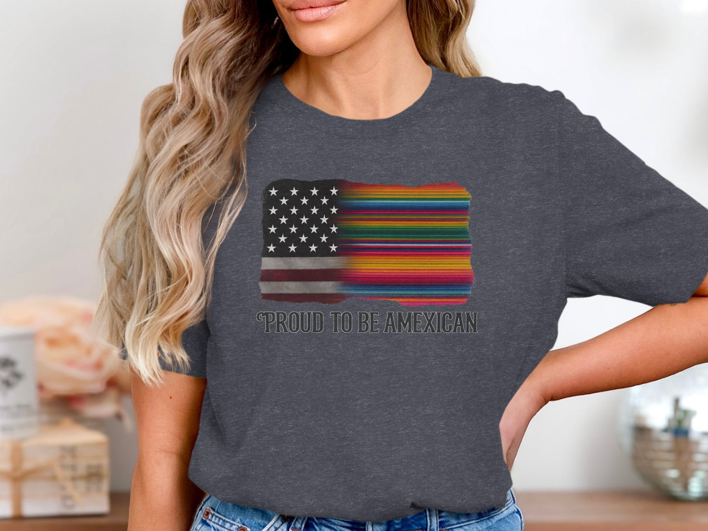 Proud to Be Amexican Graphic Unisex T-shirt product