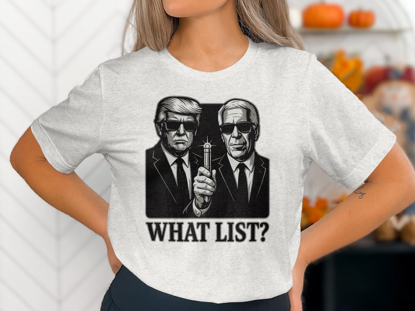 What List Figures Printed Graphic Tee Shirt product