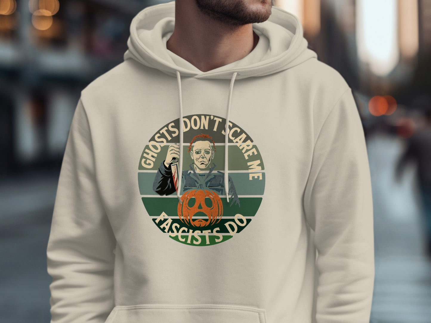 Ghosts Don't Scare Me Fascists Do Hoodie product