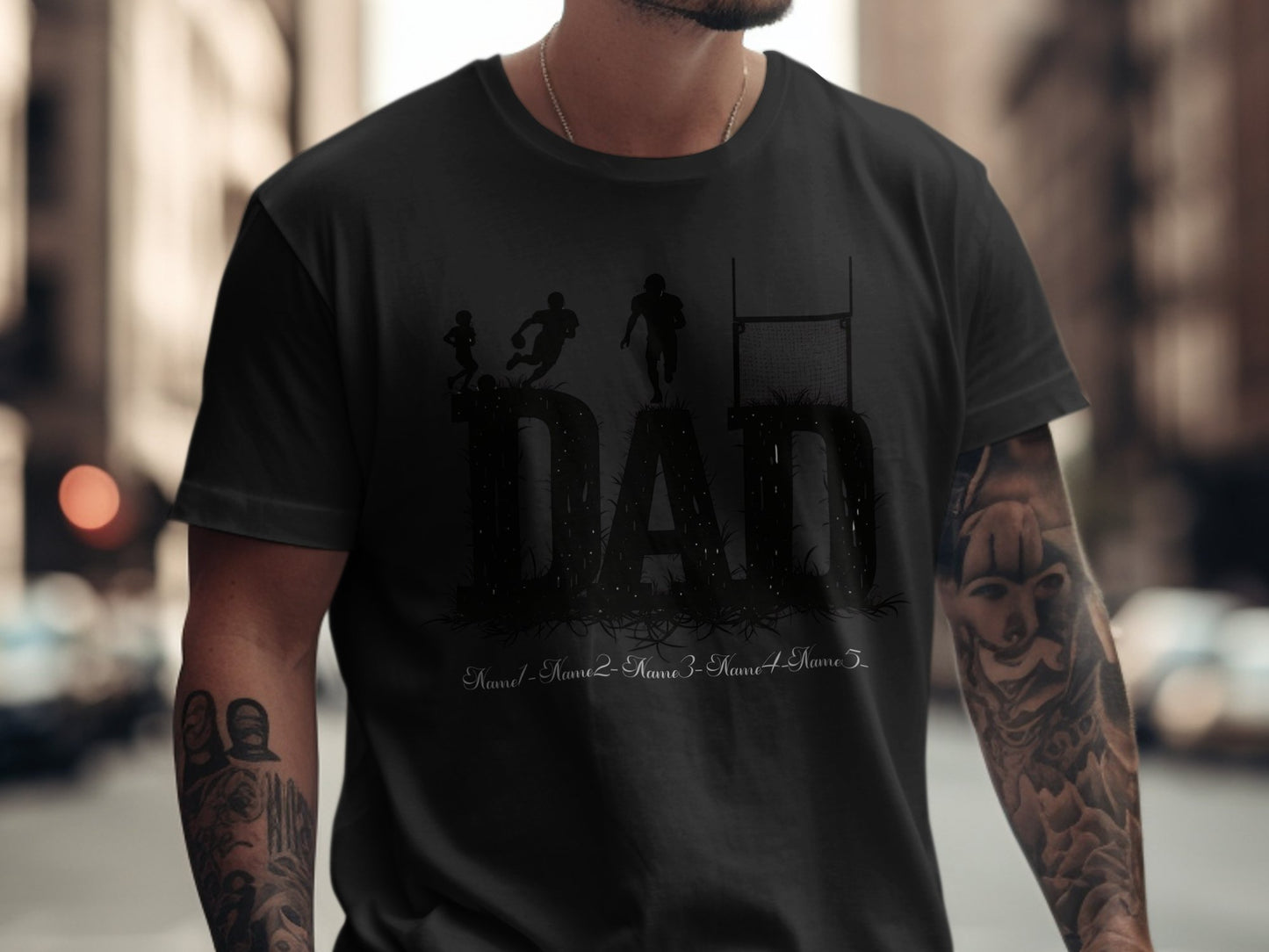 Dad Rugby Players Father's Day Gift T-Shirt product