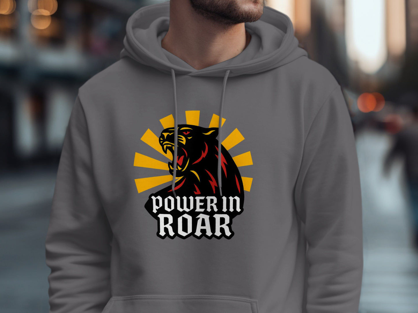 Embrace the Fierce Power in Roar Graphic Hoodie product type