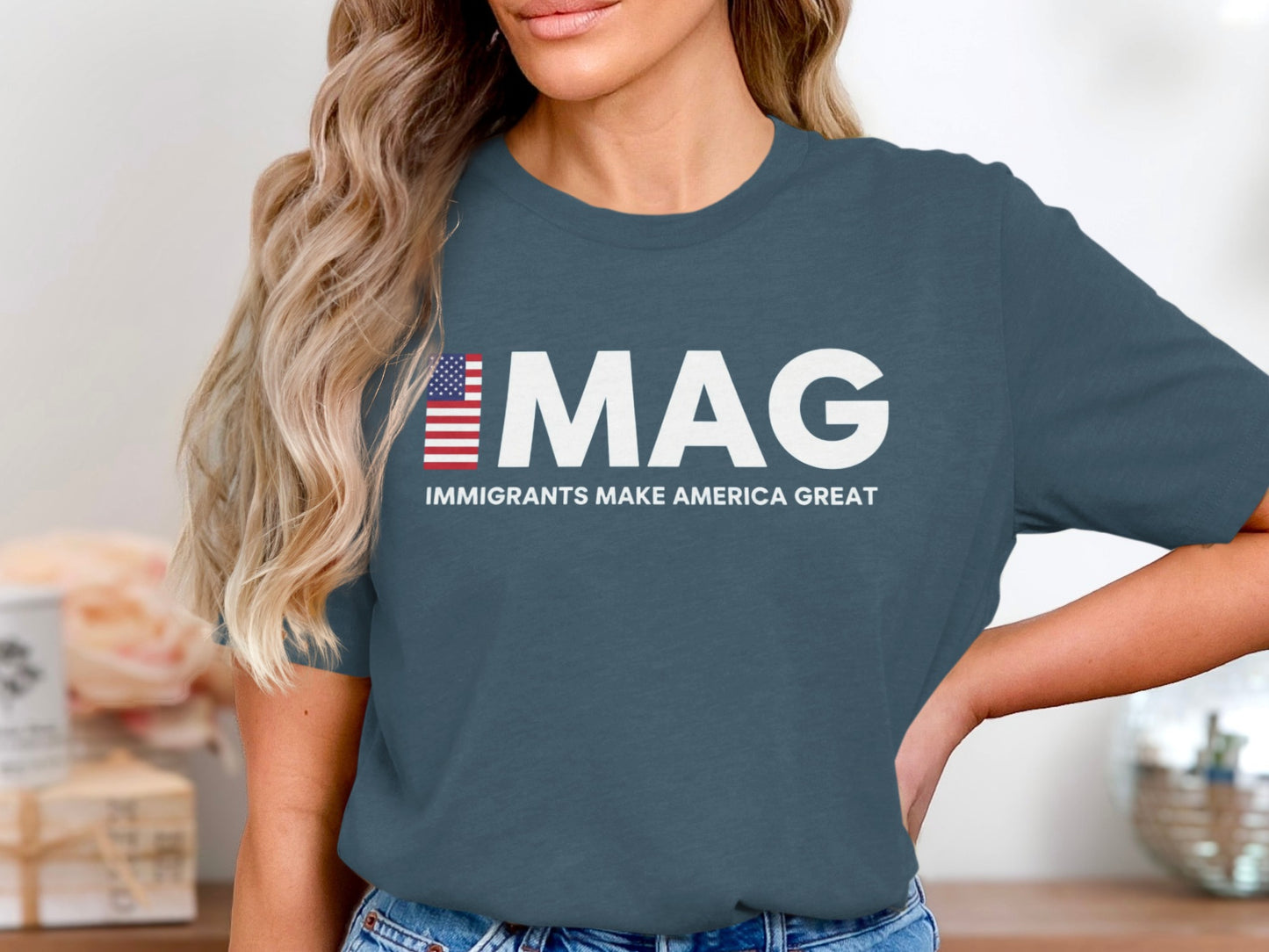 Immigrants Make America Great Shirt product