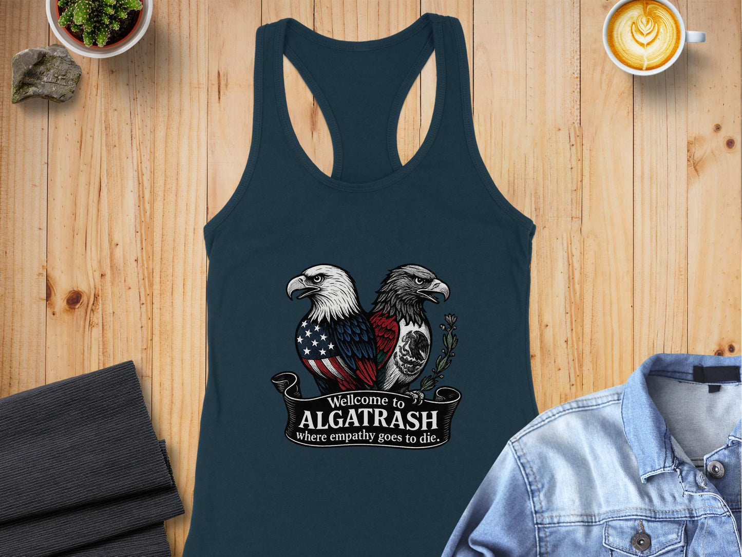Welcome to Alcatrash Empowering Statement Tank Top