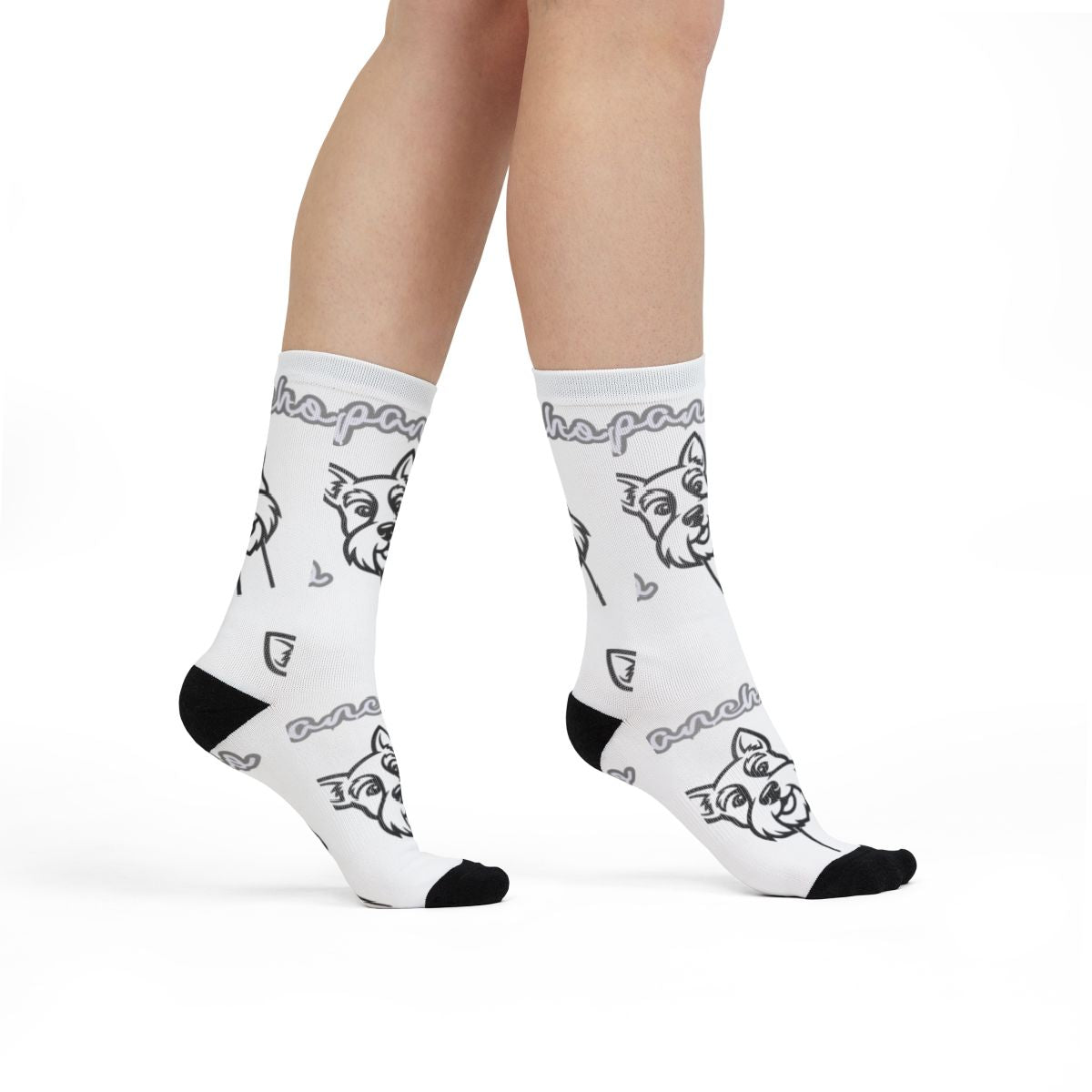 Adorable Dog Pattern Socks for Animal Lovers Accessory