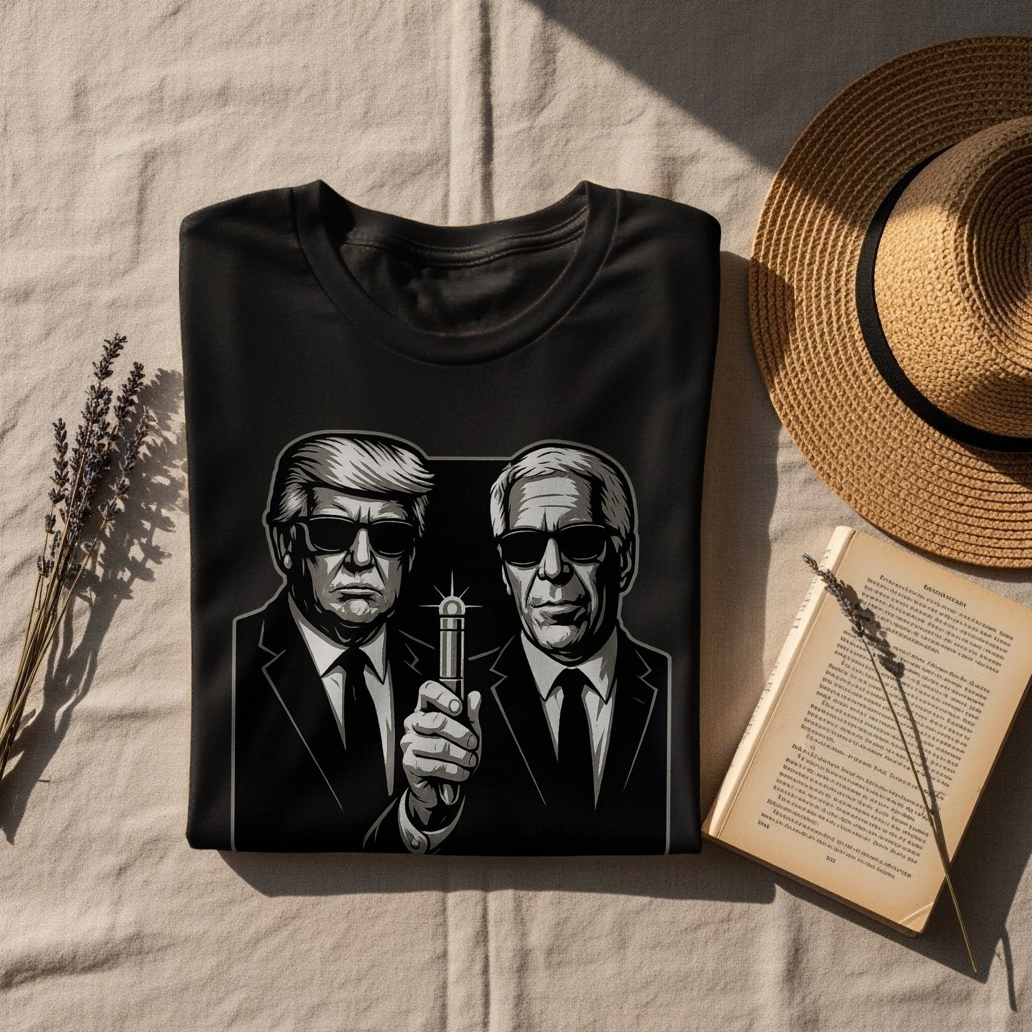 Cool Cartoon Style Leaders Black Shirt product type