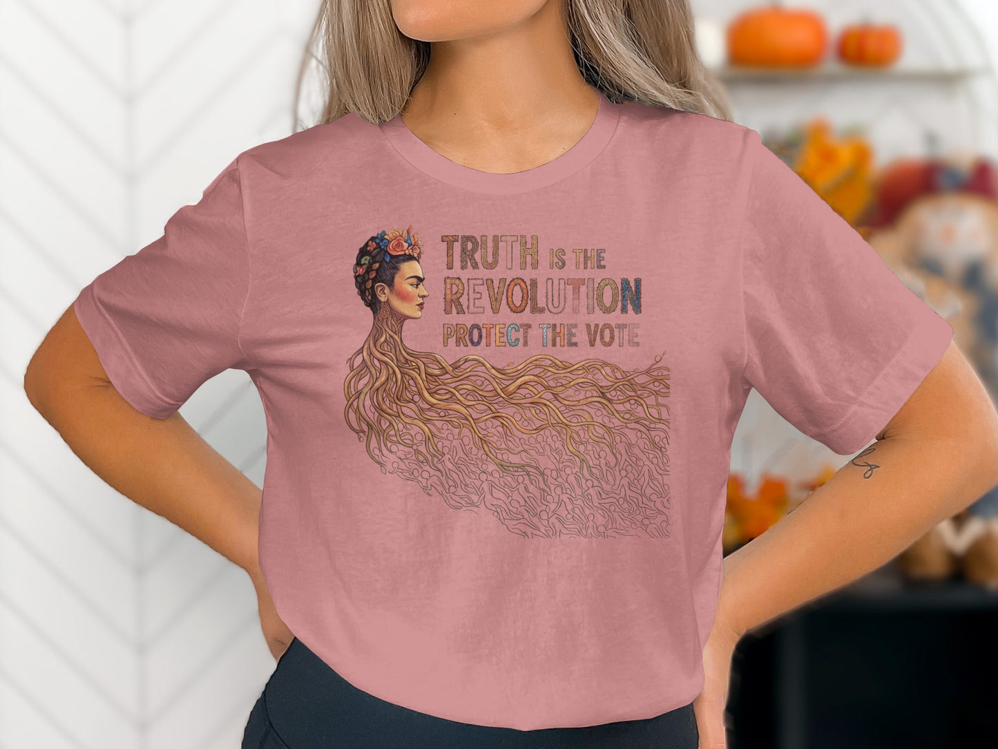 Truth Is The Revolution Protect The Vote T-shirt product