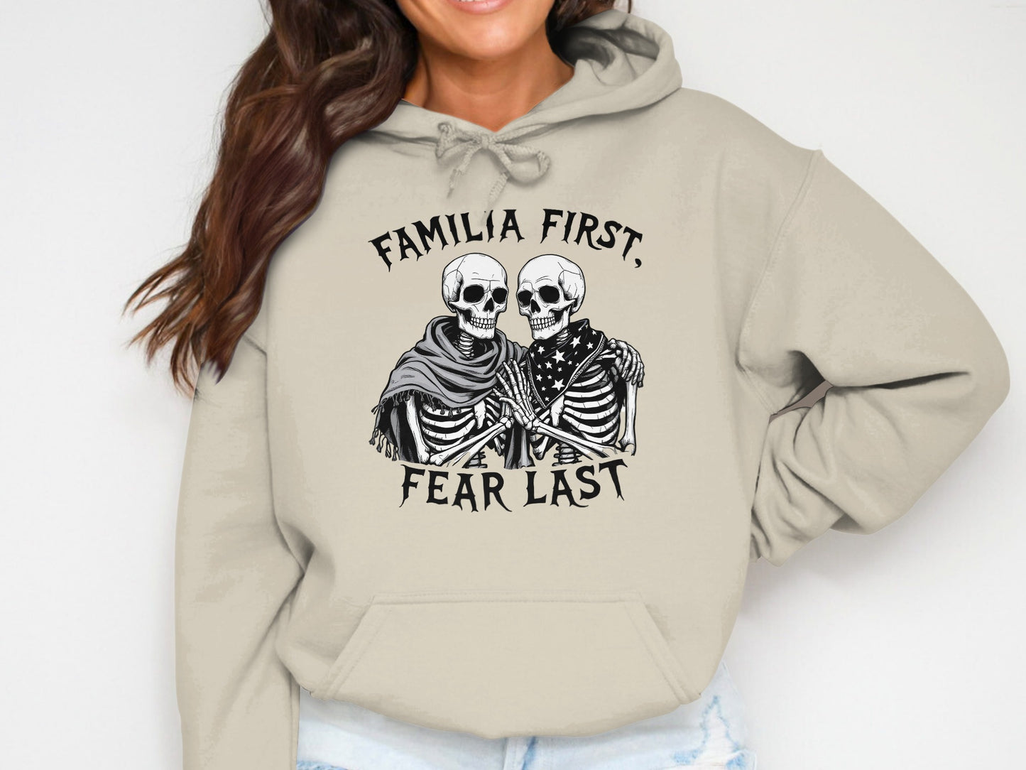 Familia First Fear Last Skeleton Hoodie product