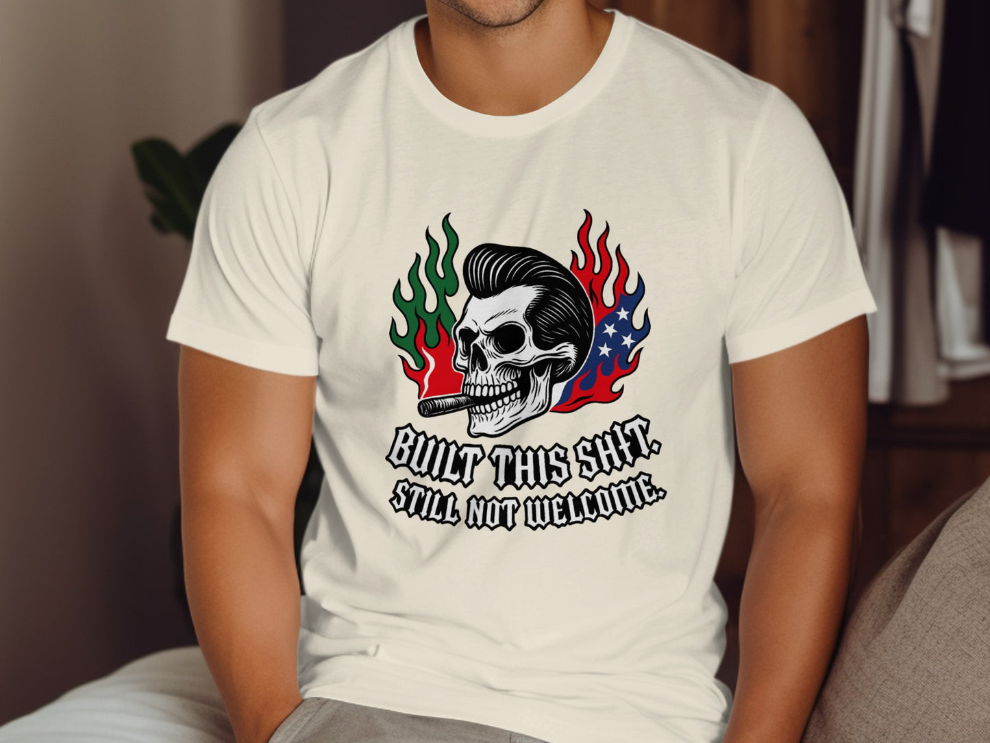 Built This Still Not Welcome Graphic T-shirt product type