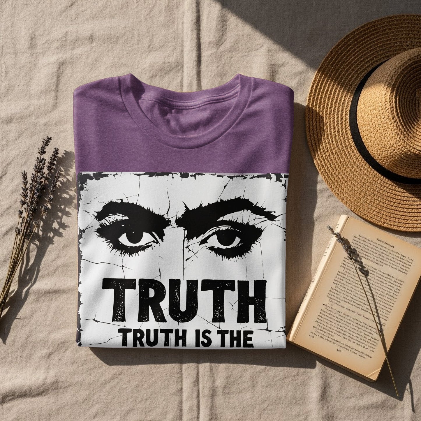 Truth Truth is the Eye Graphic Print T-shirt product type