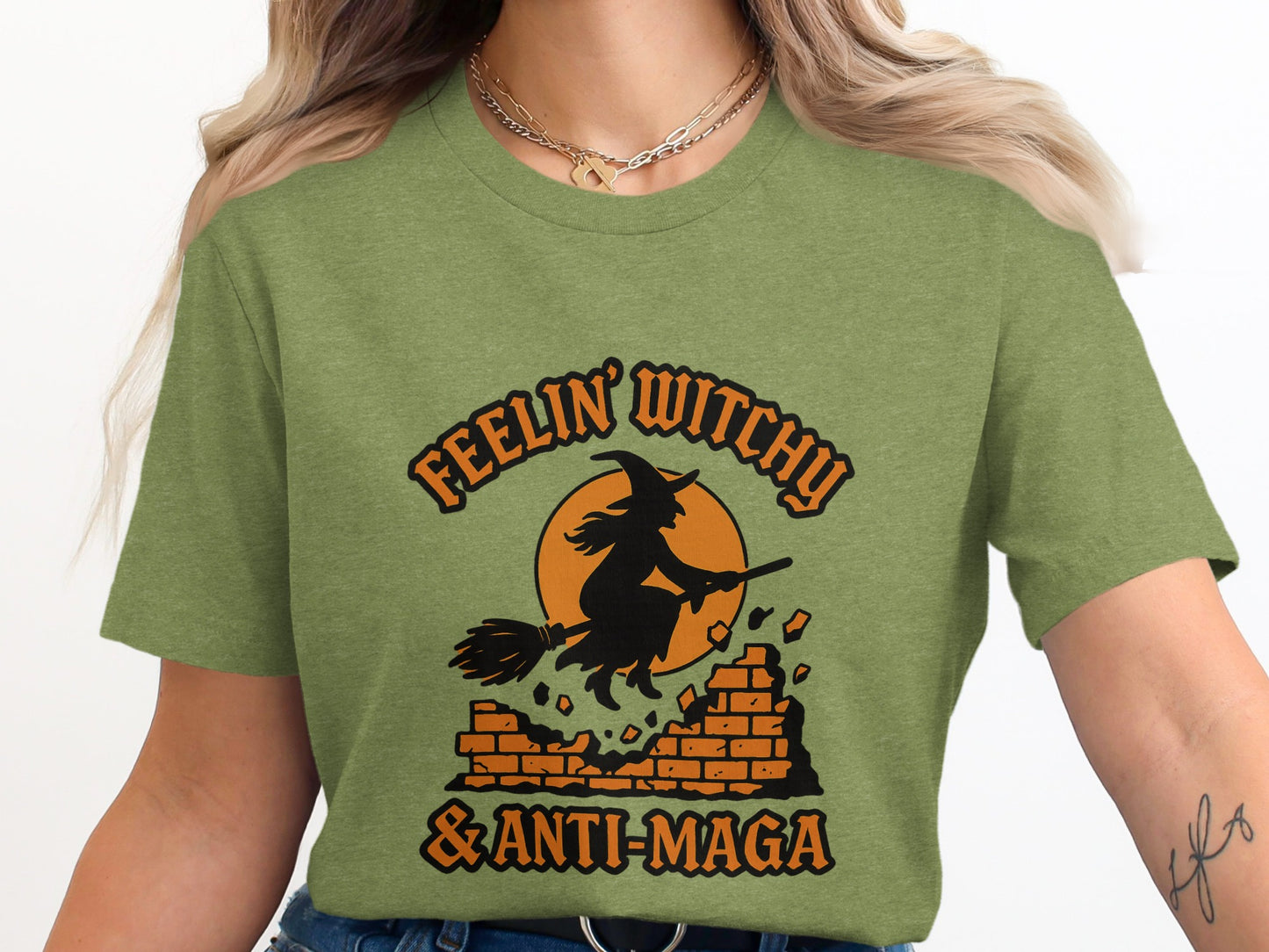 Feelin' Witchy Anti-Maga Graphic Tee product