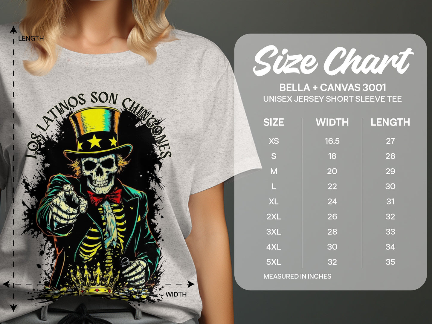 Los Latinos Son Chingones tshirt product