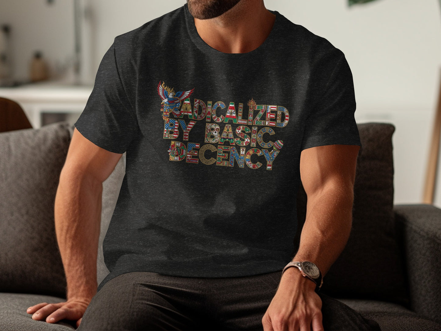 Radically By Basic Decency Graphic Tee Shirt product