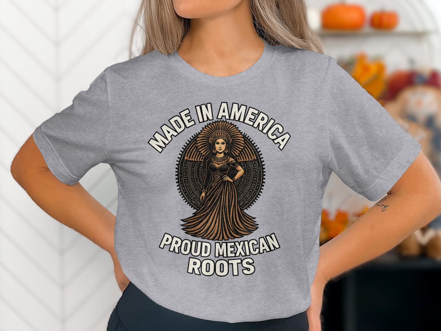 Made In America Proud Mexican Roots T-shirt product